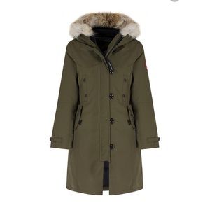 Canada Goose Khaki Kensington Hooded Parka